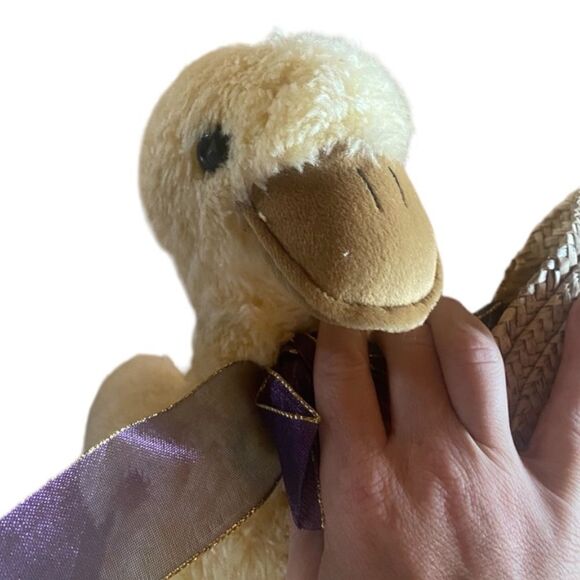 Good Stuff Corp. Vintage duck plush with hat - Picture 3 of 5